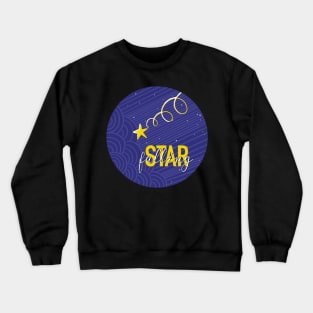 Falling Star Crewneck Sweatshirt